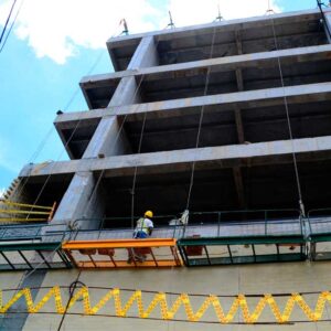 Andamio colgante certificado tractel